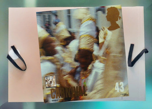 The Carnival Artwork with Mint Stamp - 43