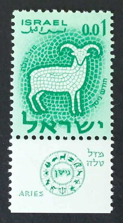 The Israel Zodiac Artwork - Aries