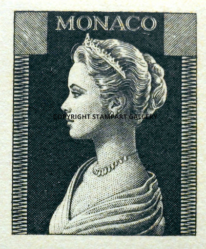 Monaco Grace Kelly Aesthetic Artwork - Noir