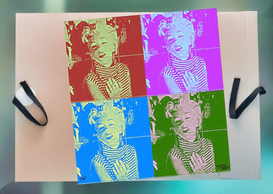 The Pop Artwork - Red & Pink & Blue & Green