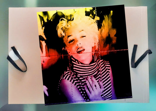 The Pop Artwork - Yellow & Red & Mauve