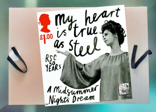 The 2011 Shakespeare A Midsummer Nights Dream - Artwork with Mint Stamp