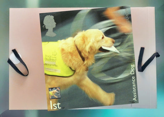 The 2008 Working Dogs Mint Stamp with Artwork - Assistance Dog