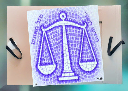 The Israel Zodiac Artwork - Libra