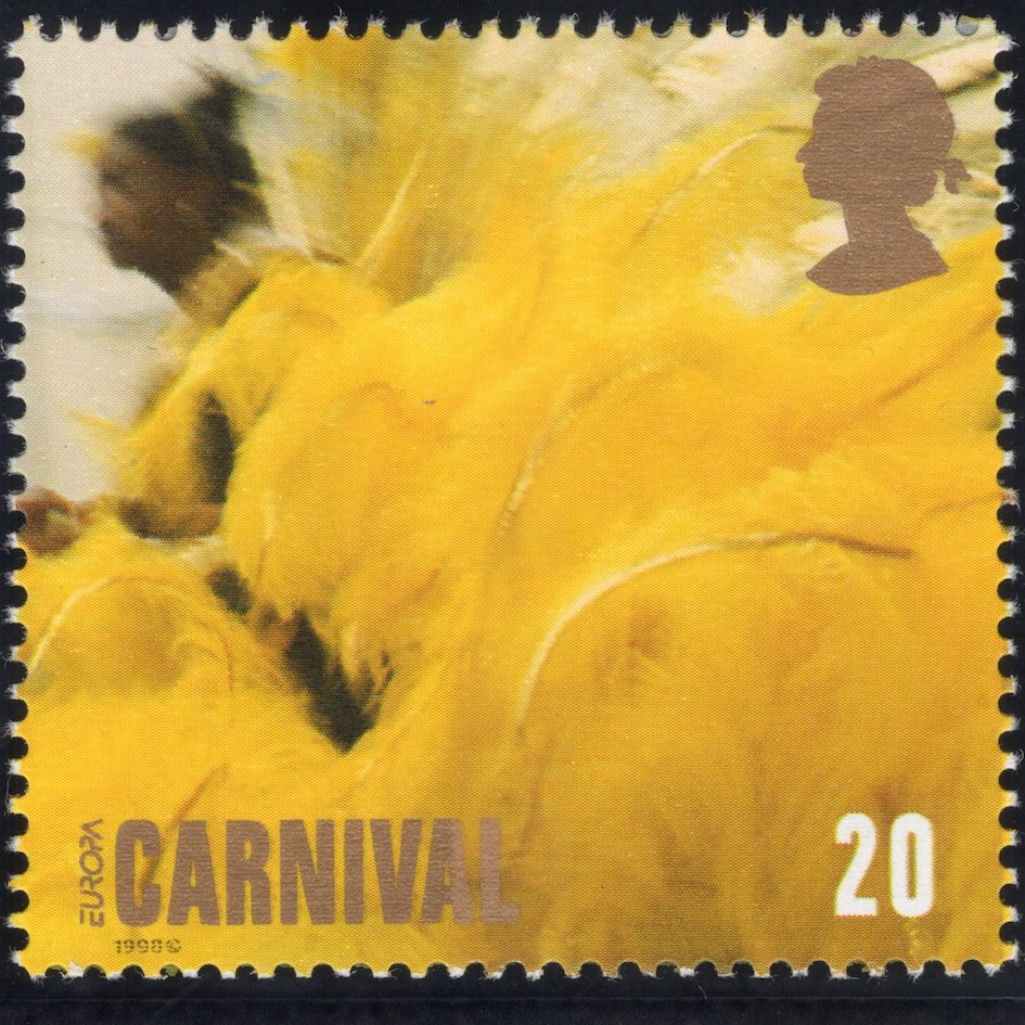 The Carnival Artwork with Mint Stamp - 20