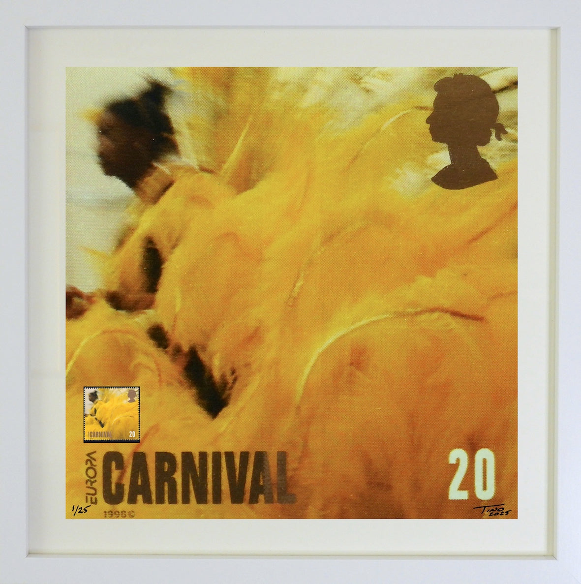 The 1998 Carnival Mint Stamp with Artwork - 20