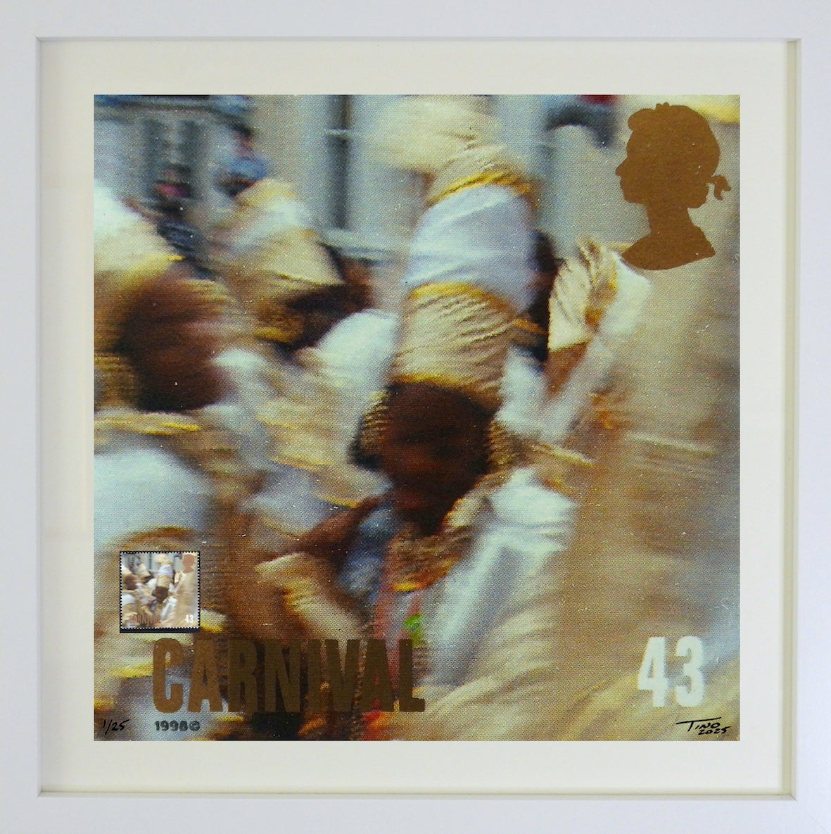 The 1998 Carnival Mint Stamp with Artwork - 43