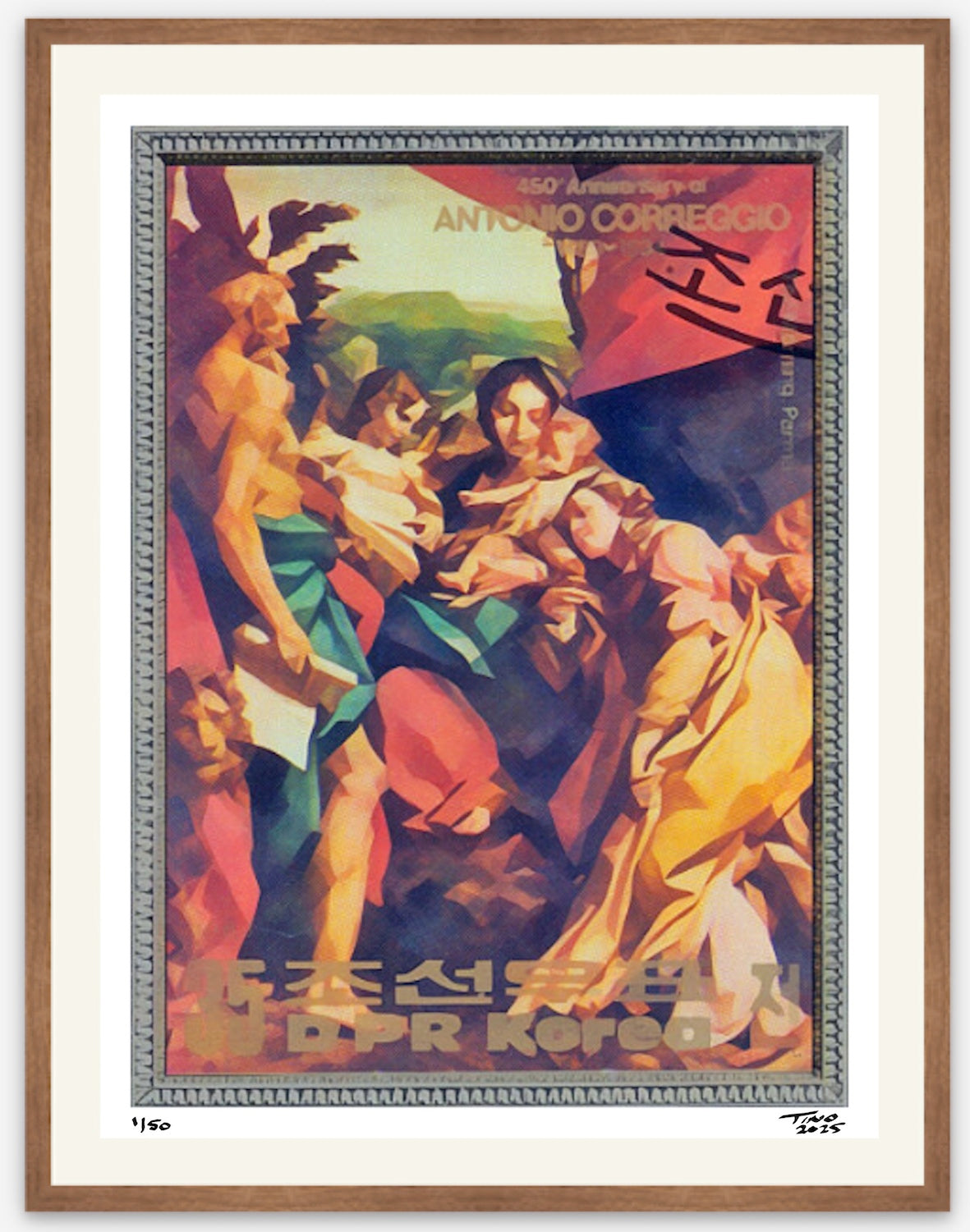 The 1983 North Korea 450th Anniversary of Antonio Correggio - The Morning Parma v2b