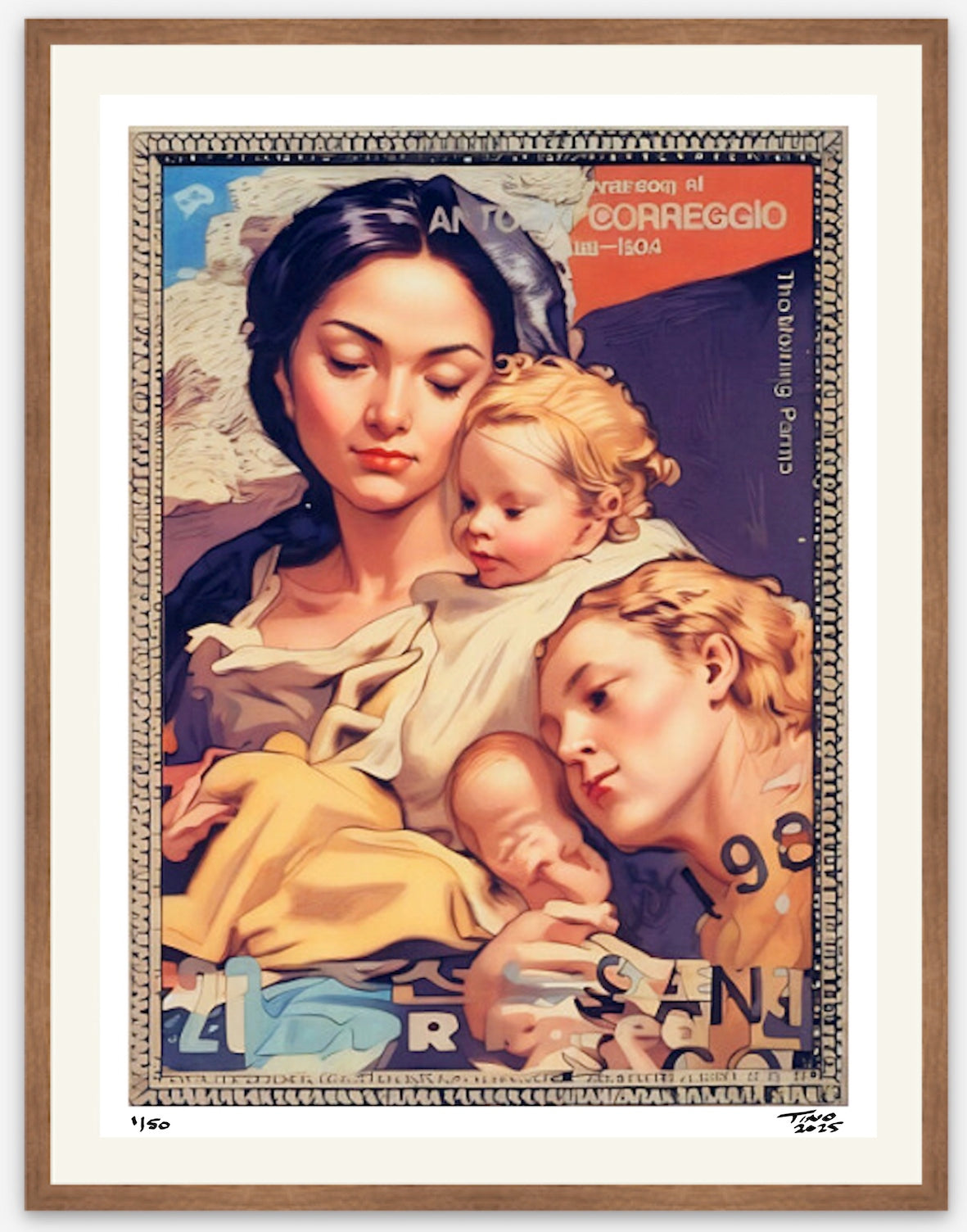 The 1983 North Korea 450th Anniversary of Antonio Correggio - The Morning Parma Angel v3a