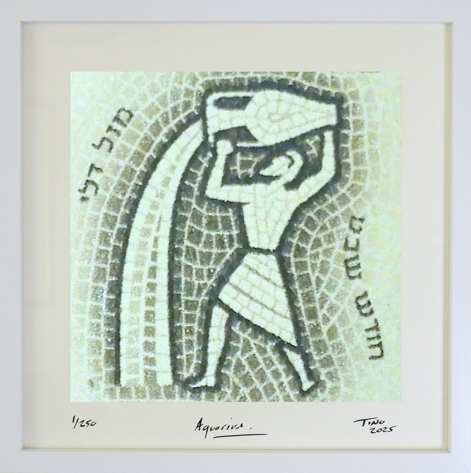 The 1961 Israel Zodiac Collection - Aquarius