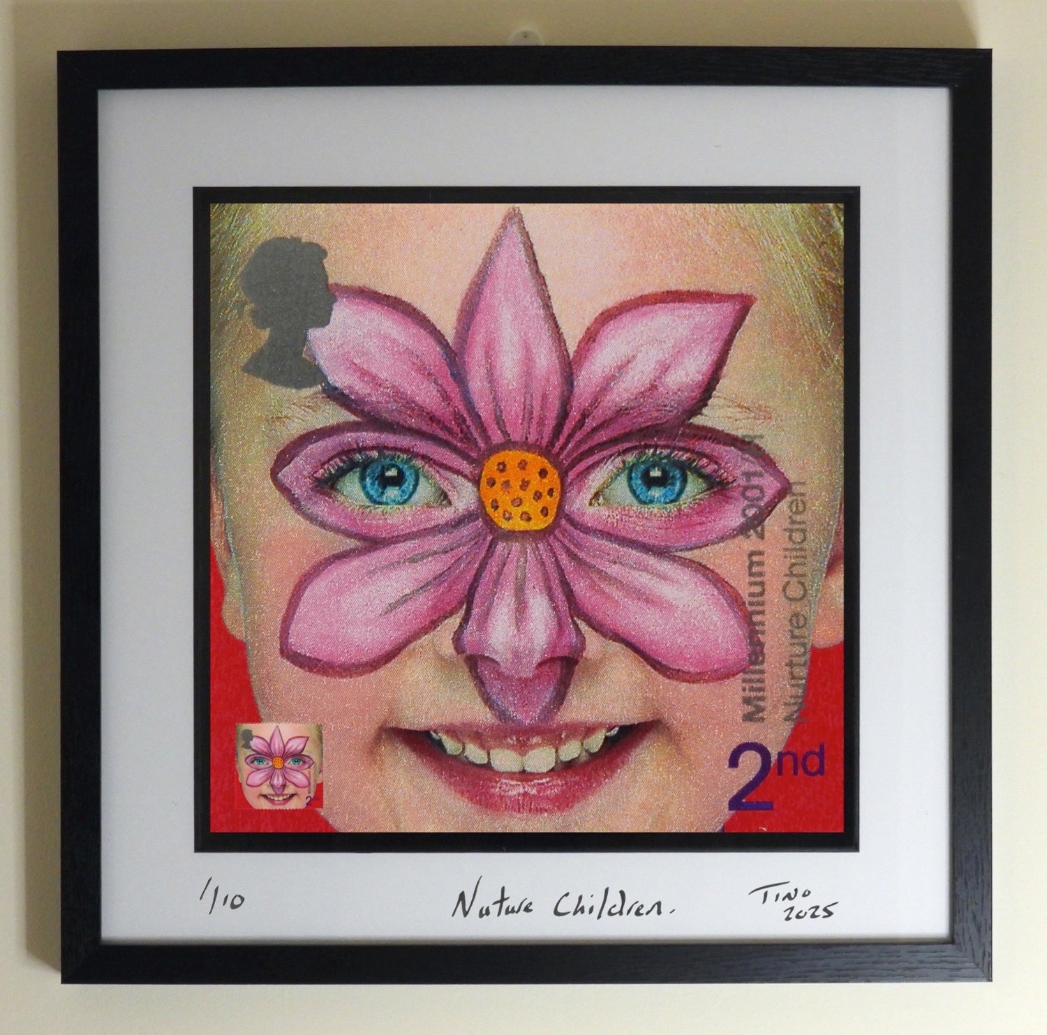 2001 GB Mint Stamp Wall Art - Hopes for the Future