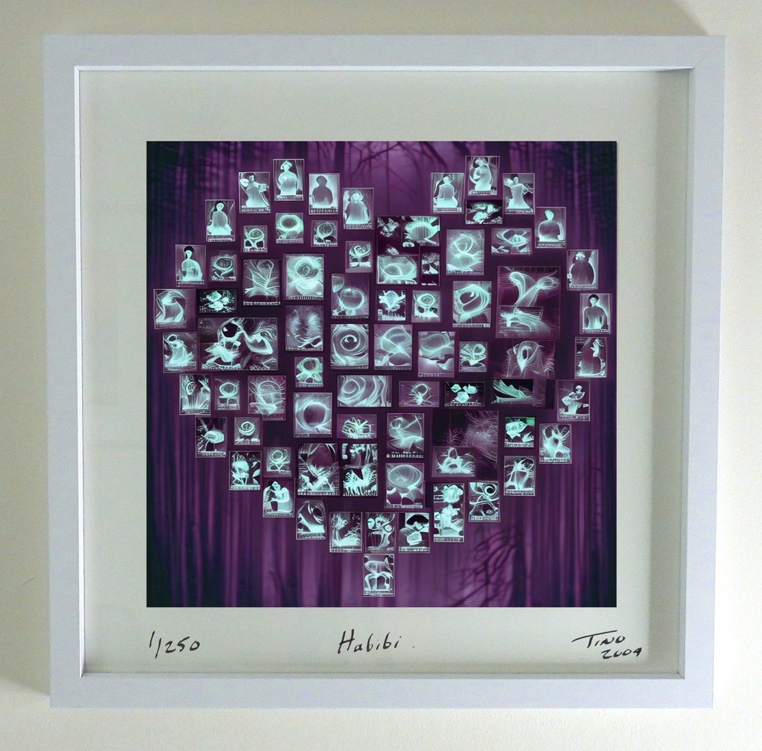 2004 Arabia Love Hearts Art Women & Flowers - Habibi