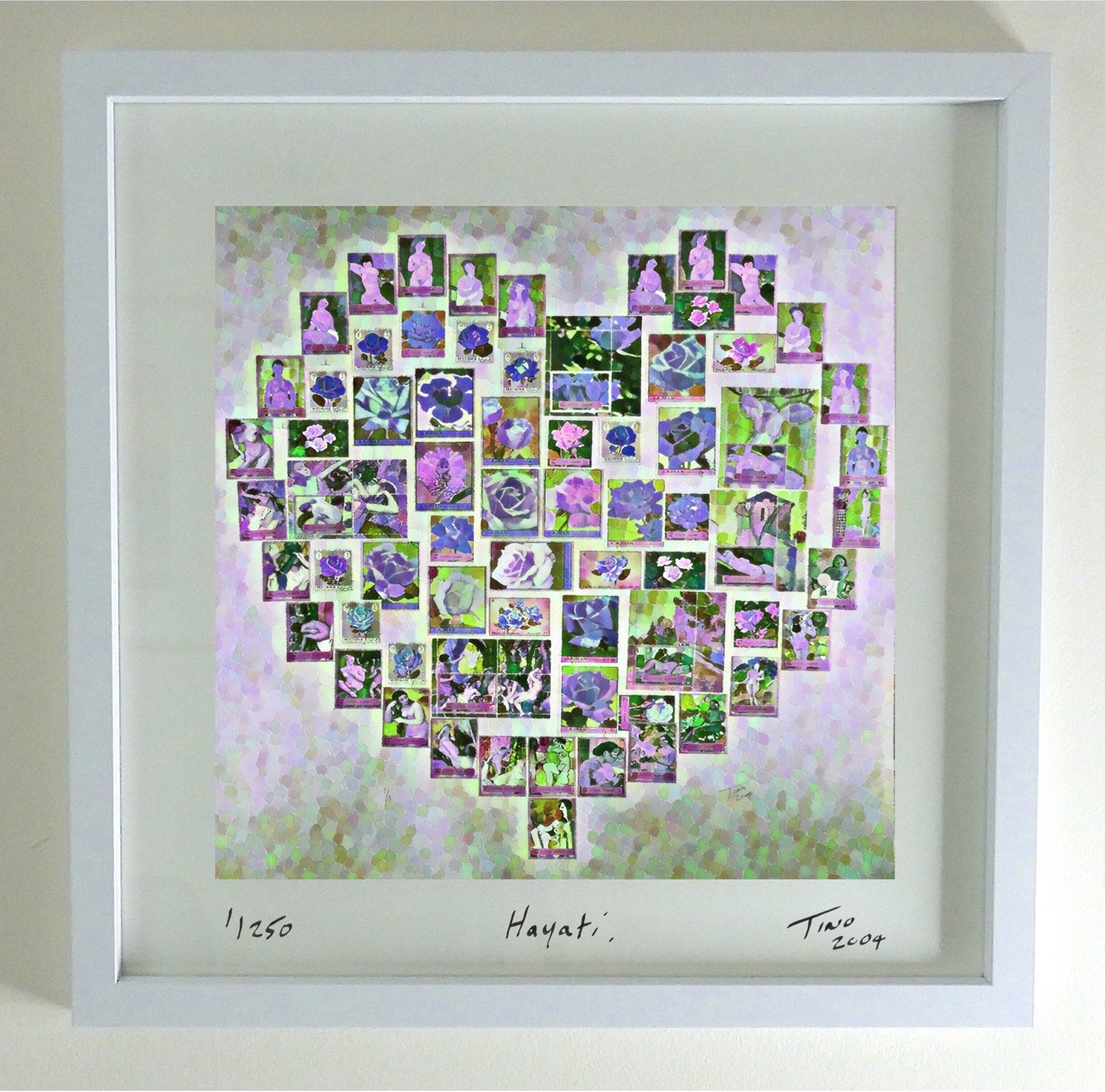 2004 Arabia Love Hearts Art Women & Flowers - Hayati