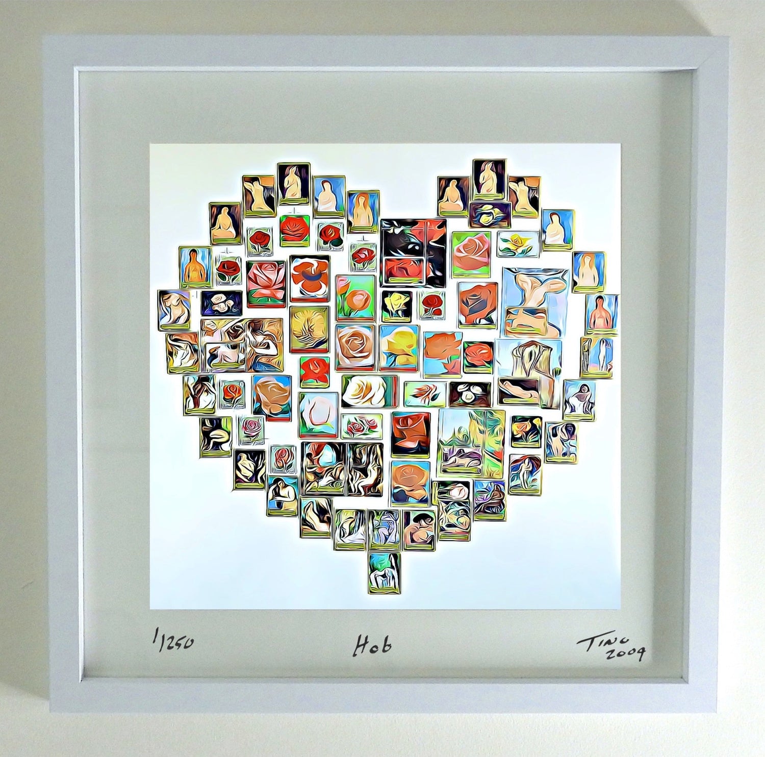 2004 Arabia Love Hearts Art Women & Flowers - Hob