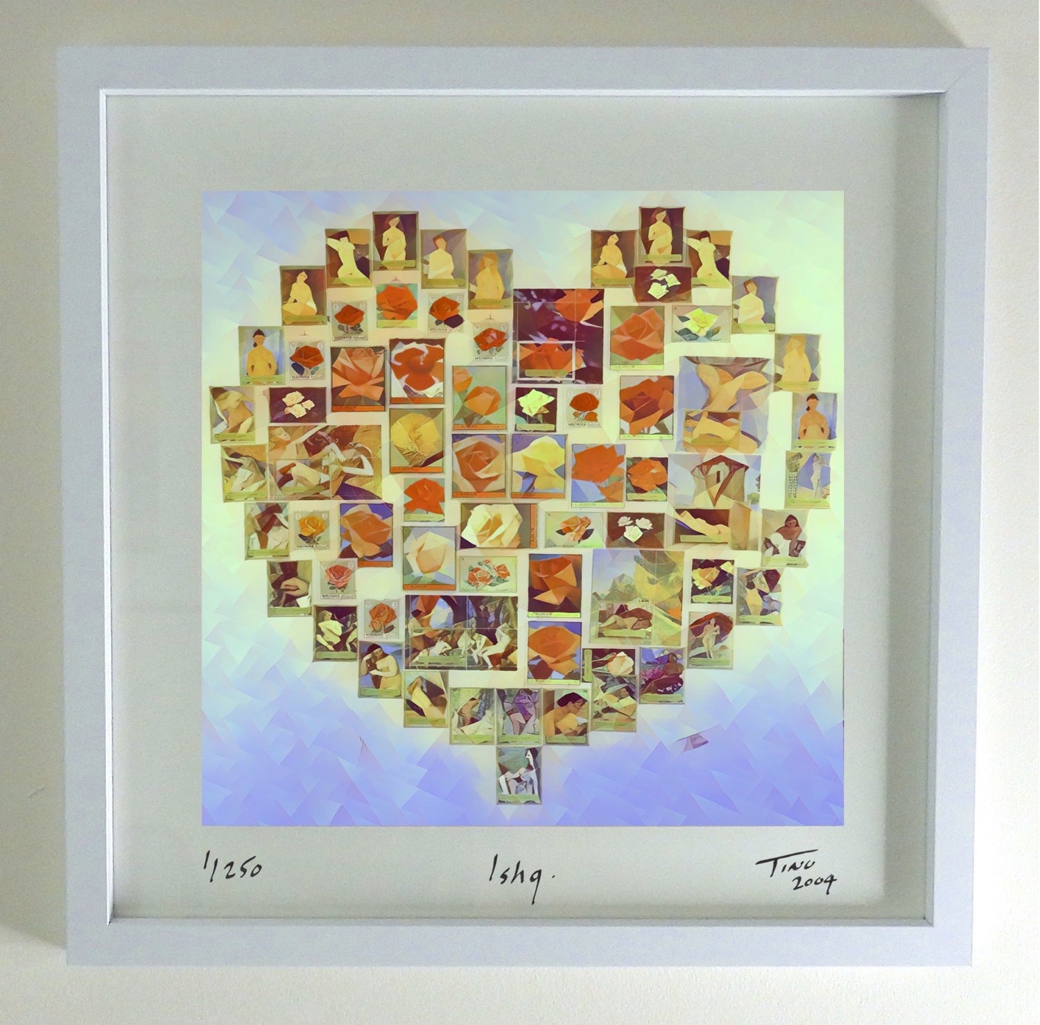 2004 Arabia Love Hearts Art Women & Flowers - Ishy