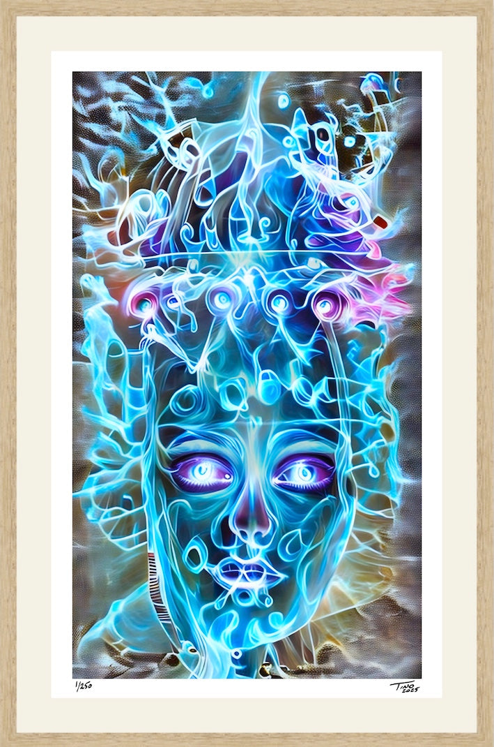 The King of Bohemia Artwork Project - The Azure Blue King