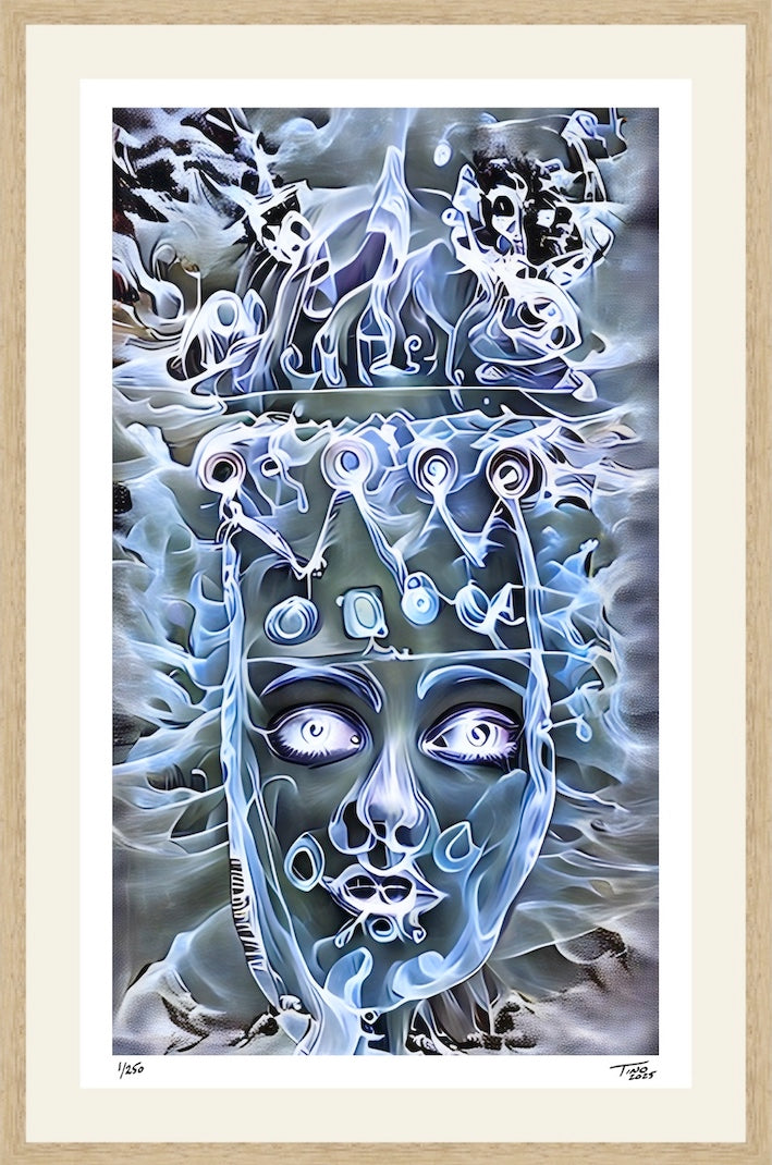 The King of Bohemia Artwork Project - The White & Silver King