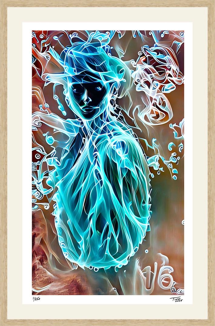 The King of Bohemia Artwork Project - The Blue Woodman