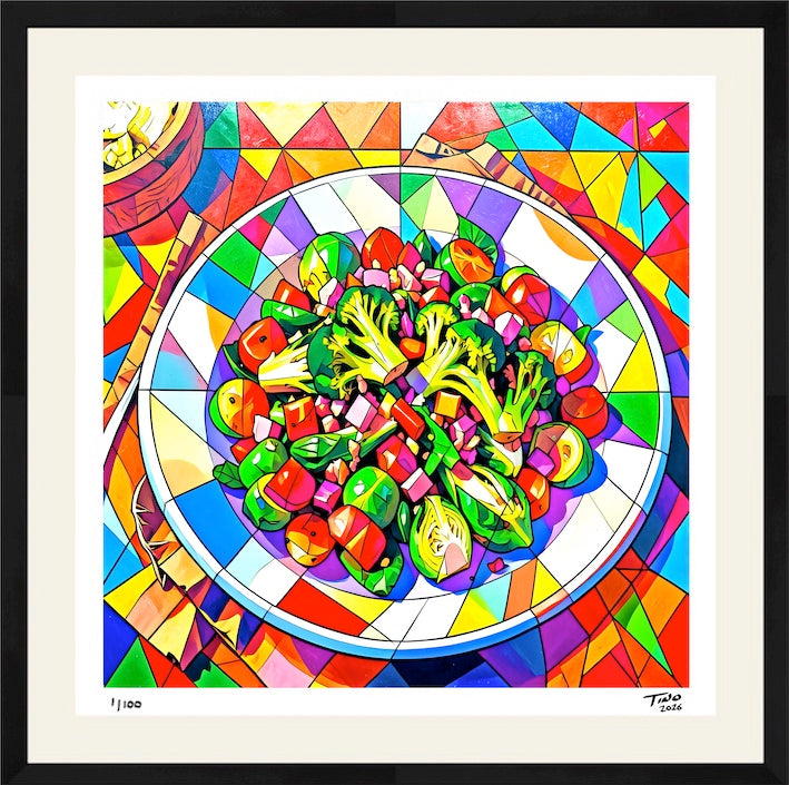 The Cubist Kitchen Collection - The Brussels Sprout Piece