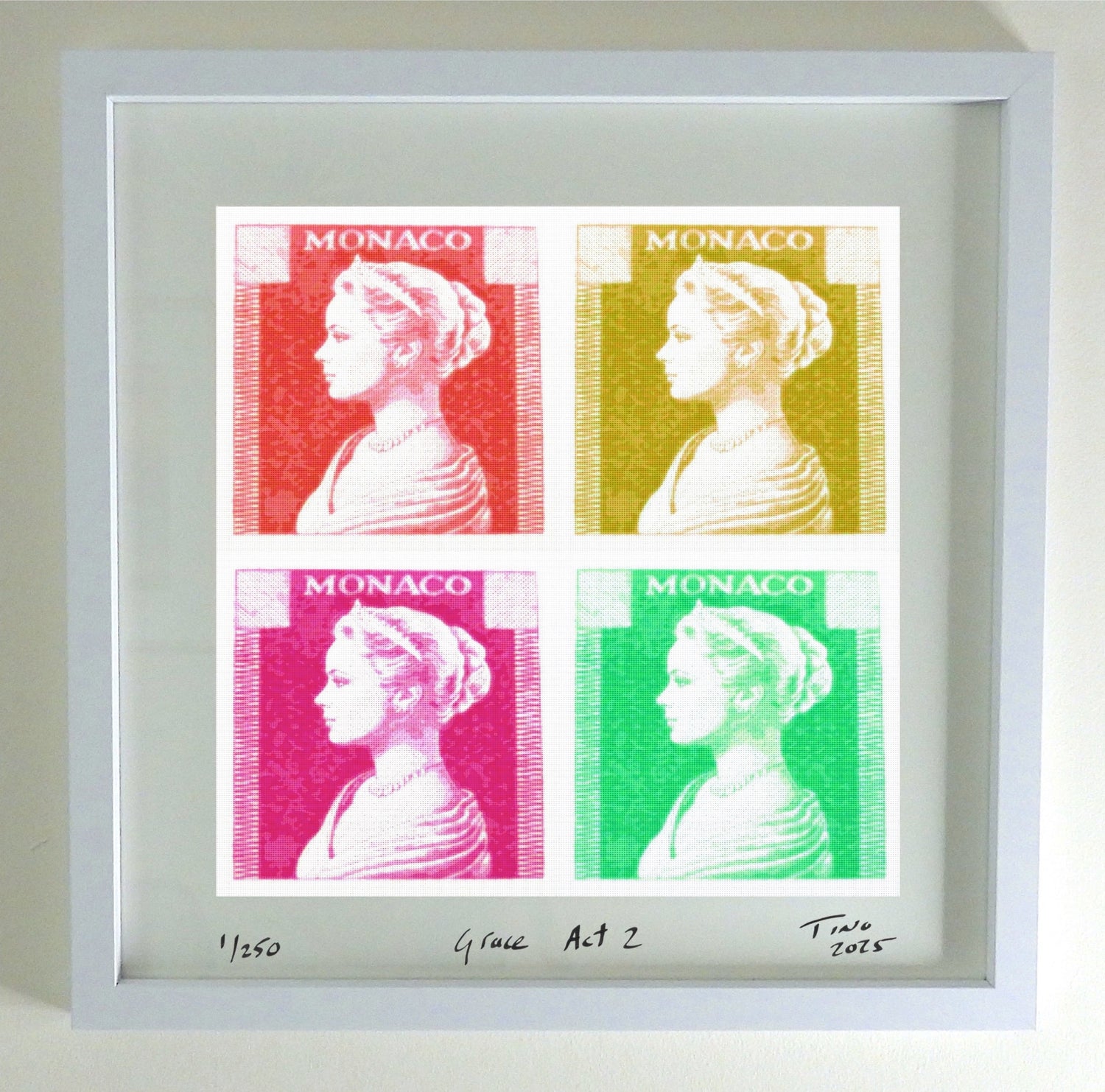 Monaco Grace Kelly 1957 Pop Art - Act 2