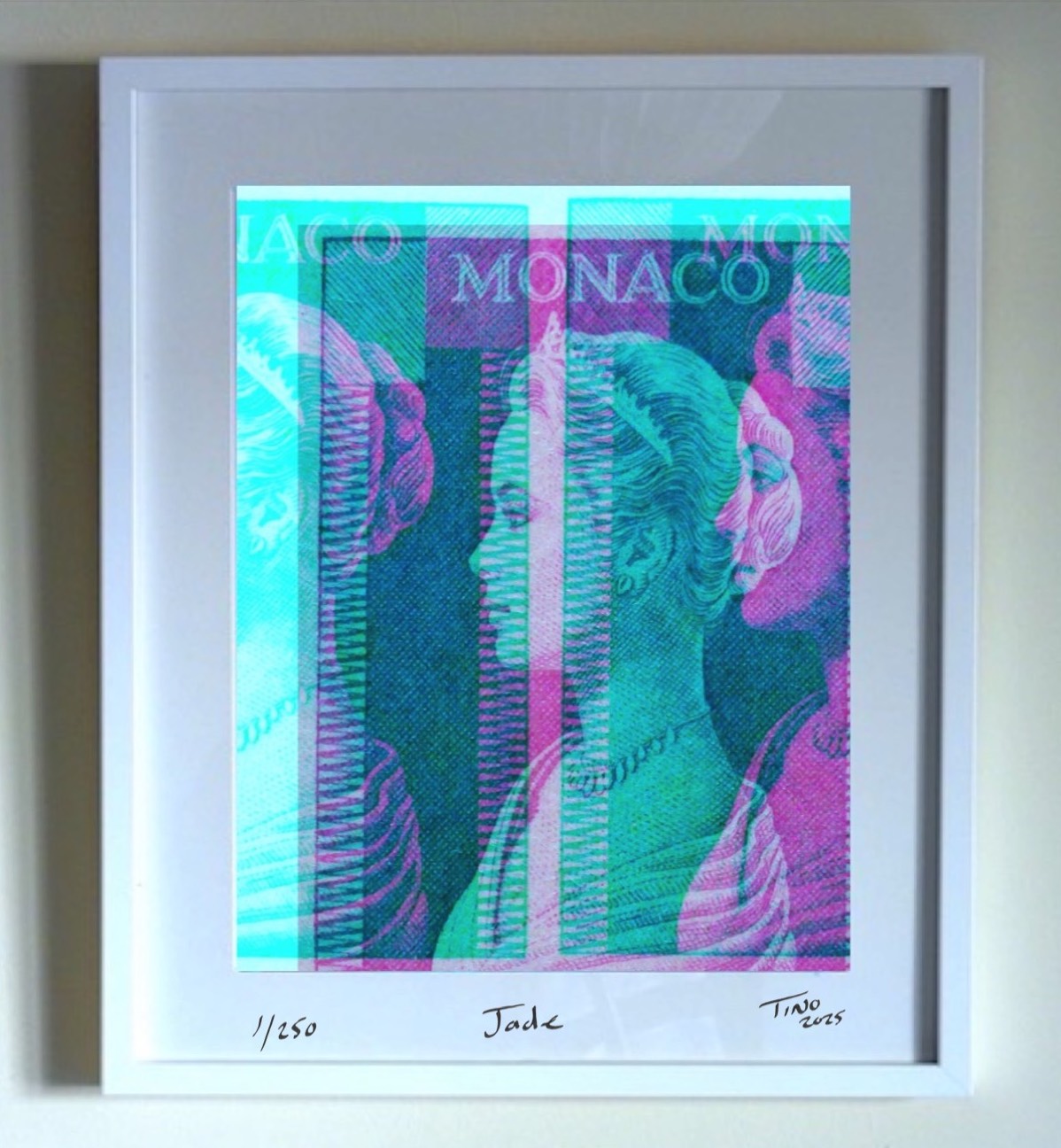 Monaco Grace Kelly 1957 Holga Art - Jade