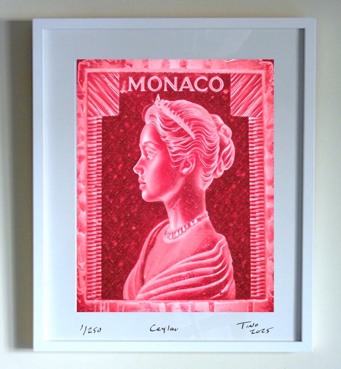 Monaco Grace Kelly 1957 Ice Art - Ceyau