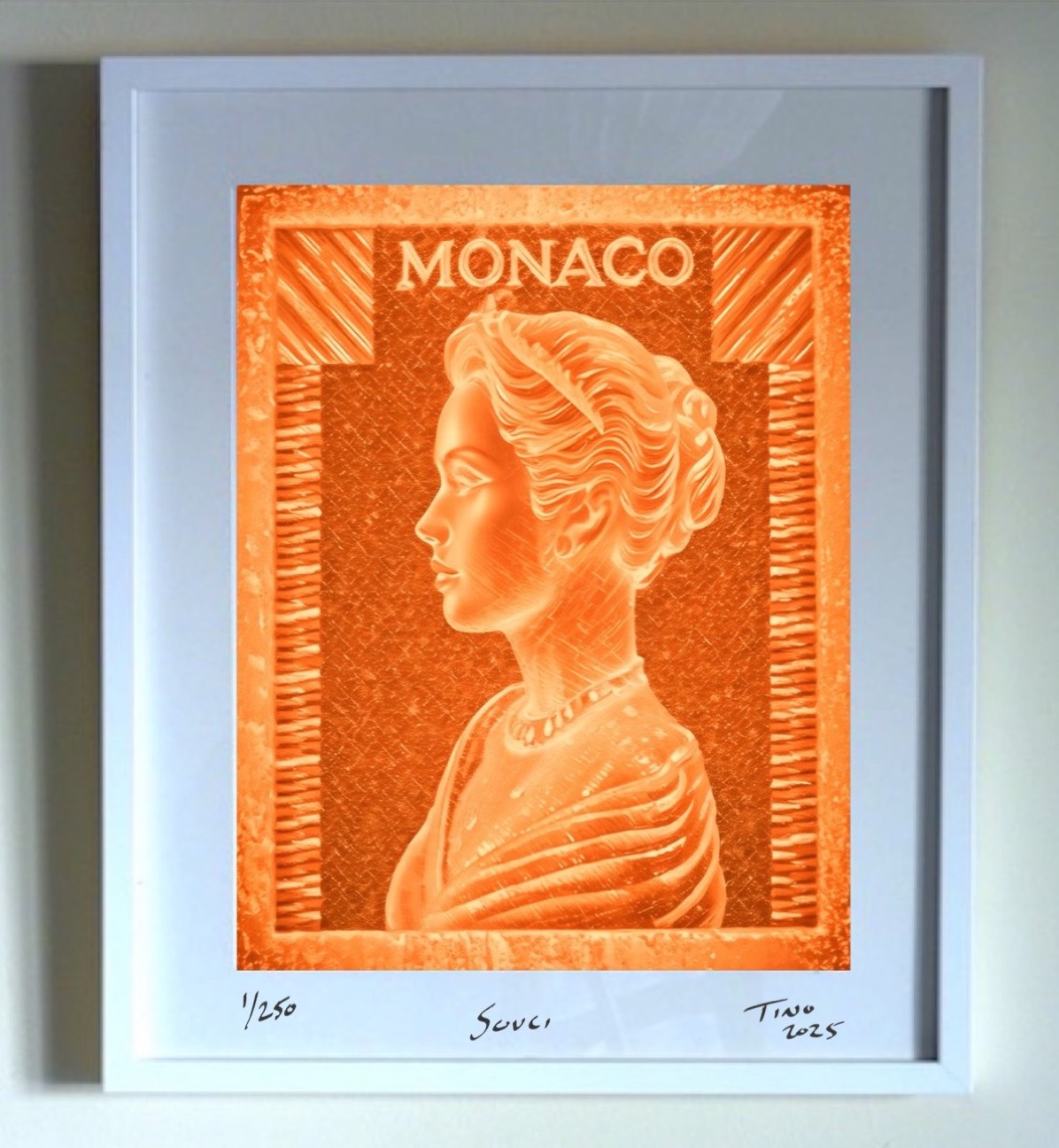 Monaco Grace Kelly 1957 Ice Art - Souci