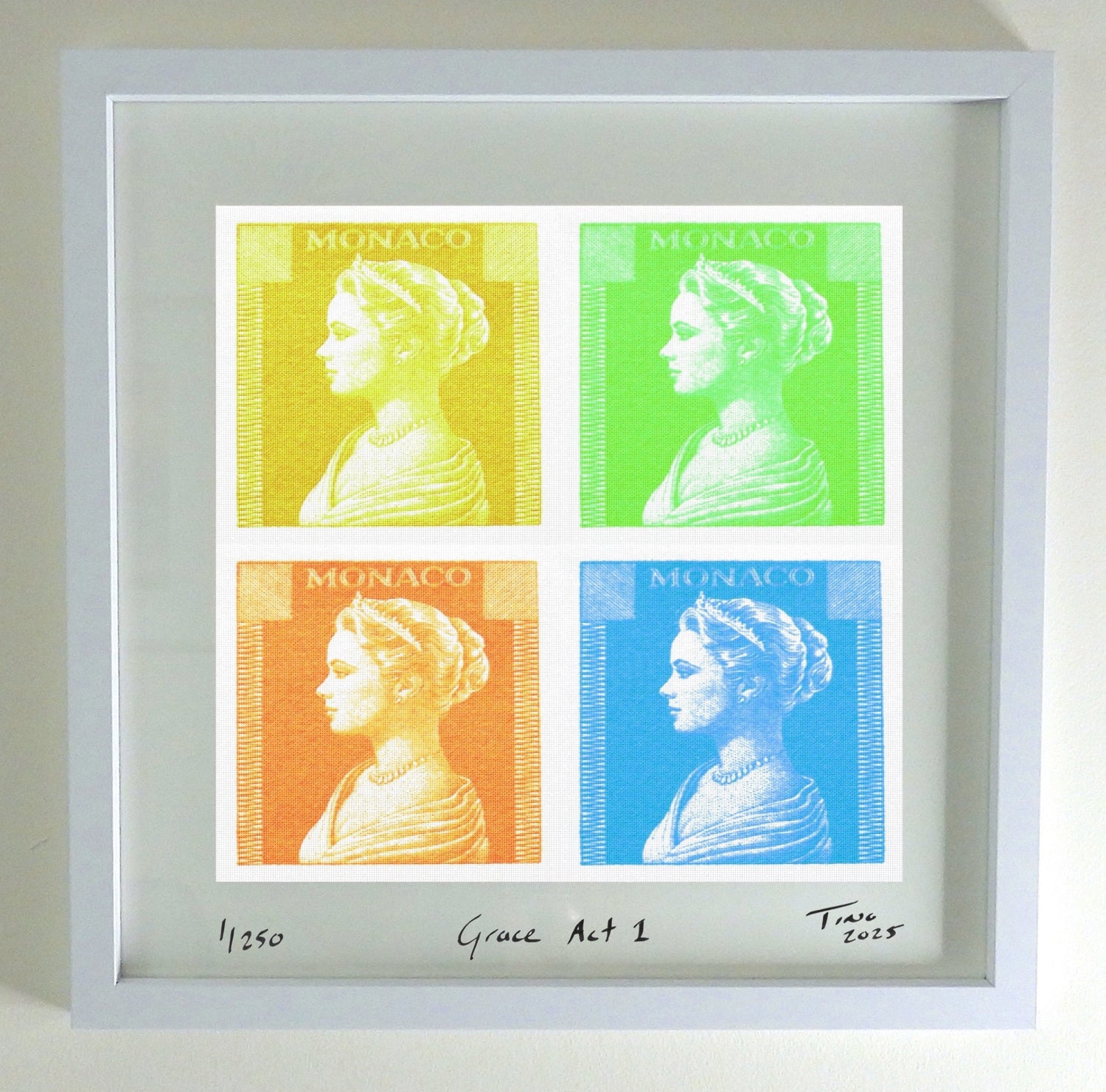 Monaco Grace Kelly 1957 Pop Art - Act 1