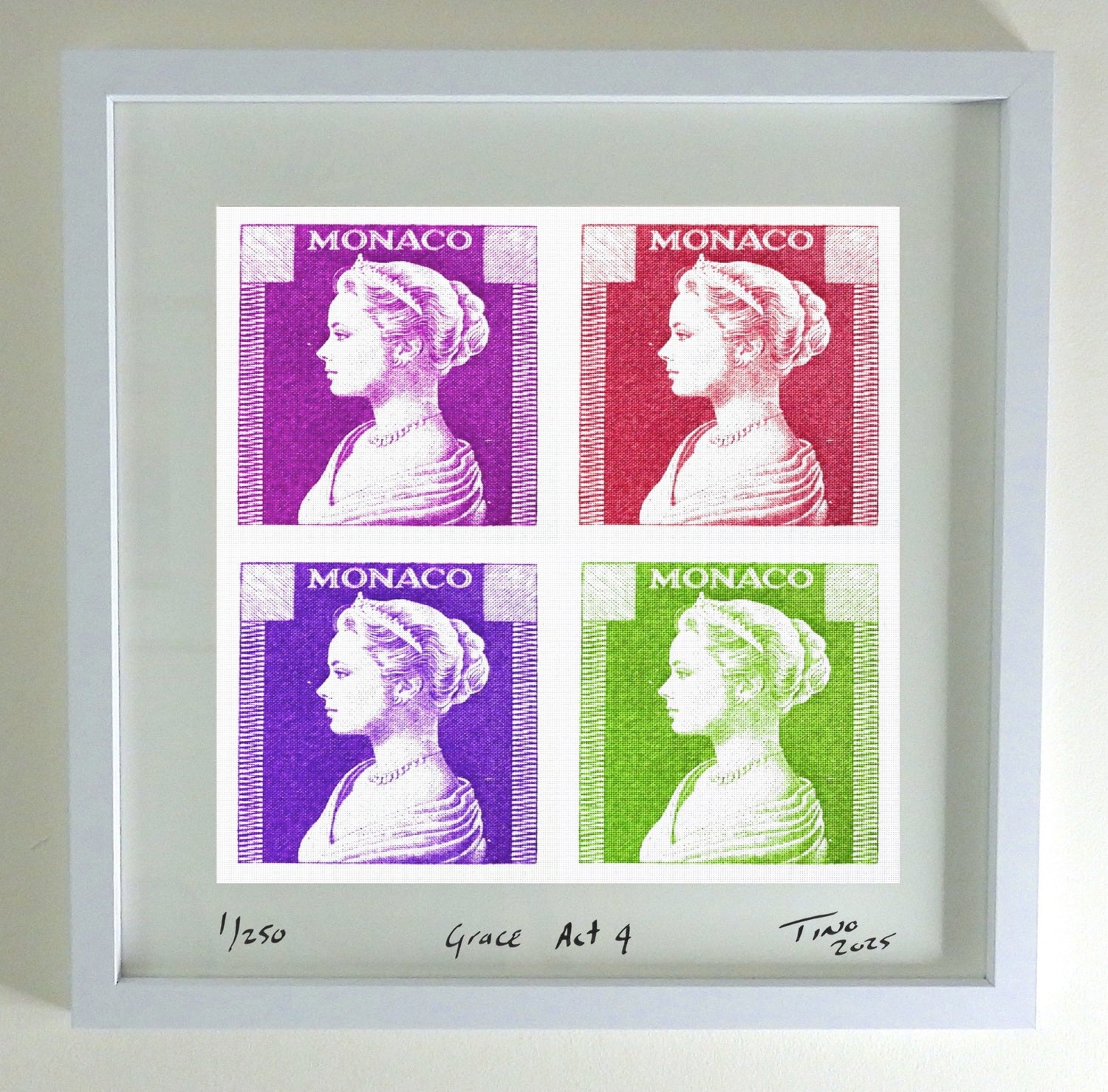 Monaco Grace Kelly 1957 Pop Art - Act 4