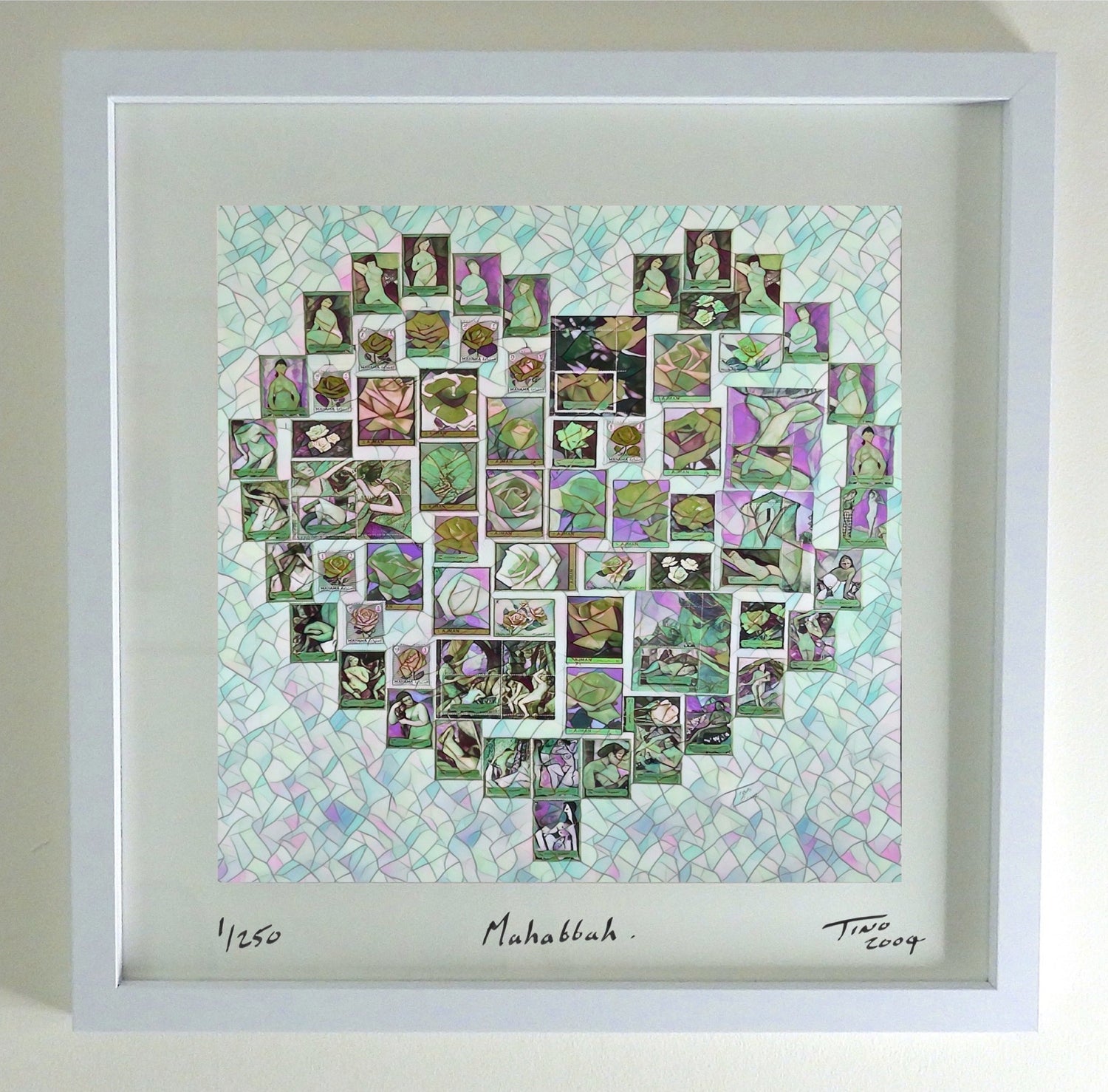 2004 Arabia Love Hearts Art Women & Flowers - Mahabbah