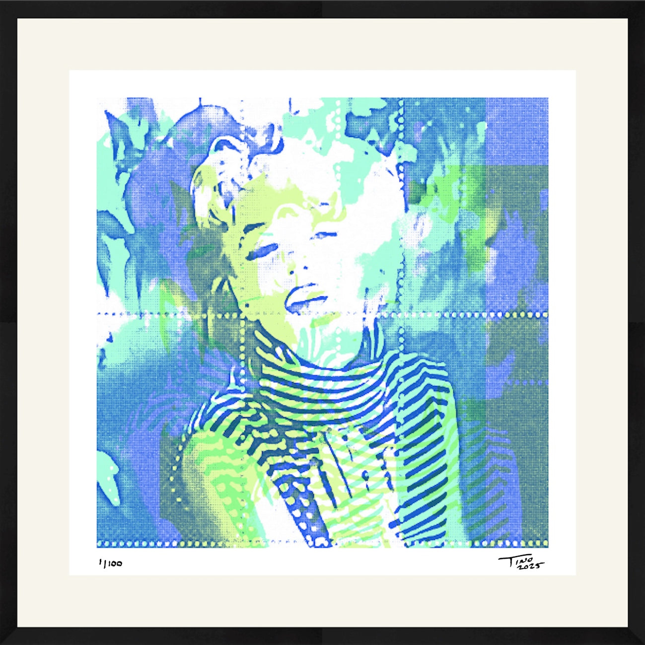 The Pop Artwork - Lilac & Green