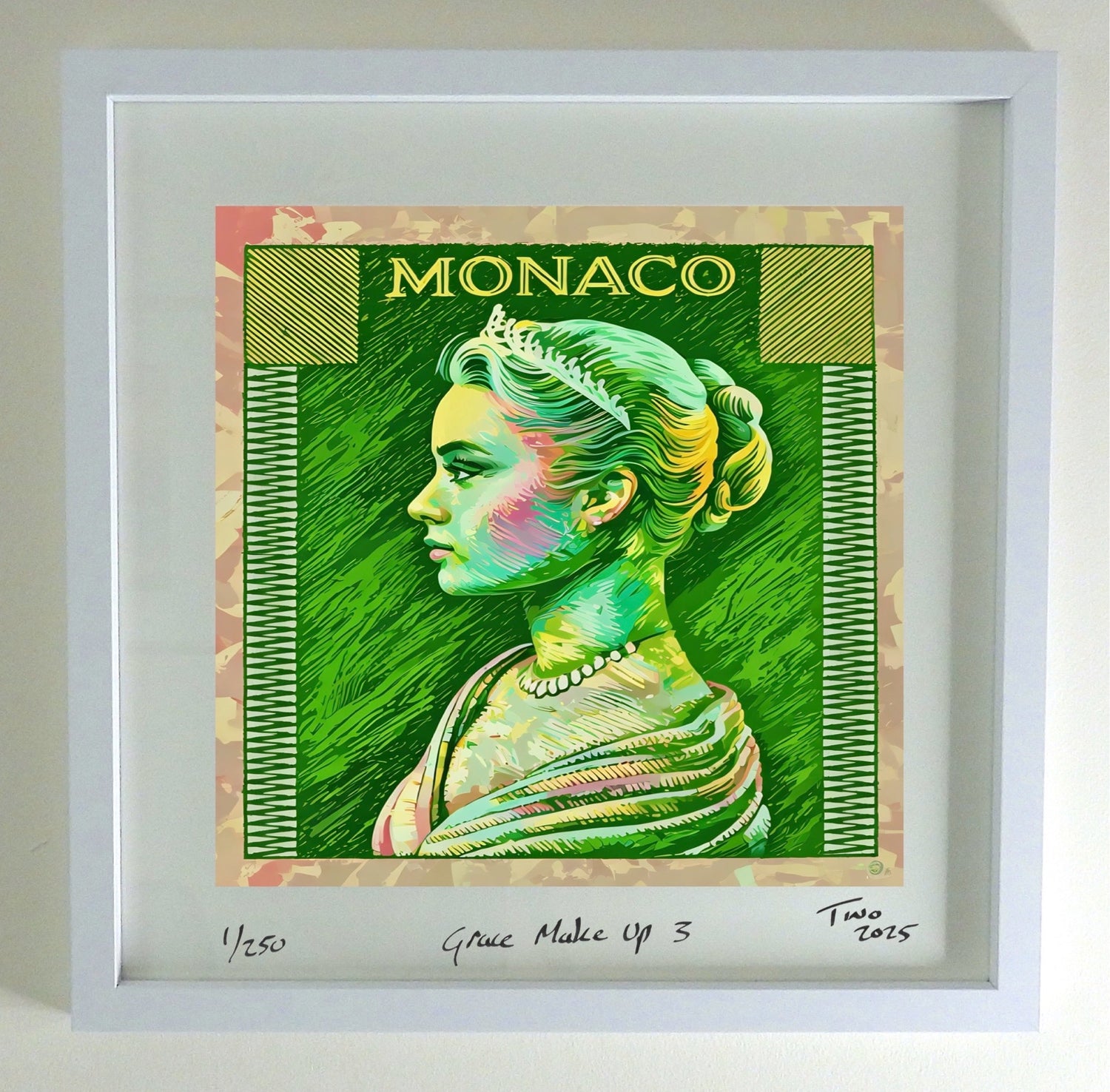 Monaco Grace Kelly 1957 Pop Art - Make Up 3