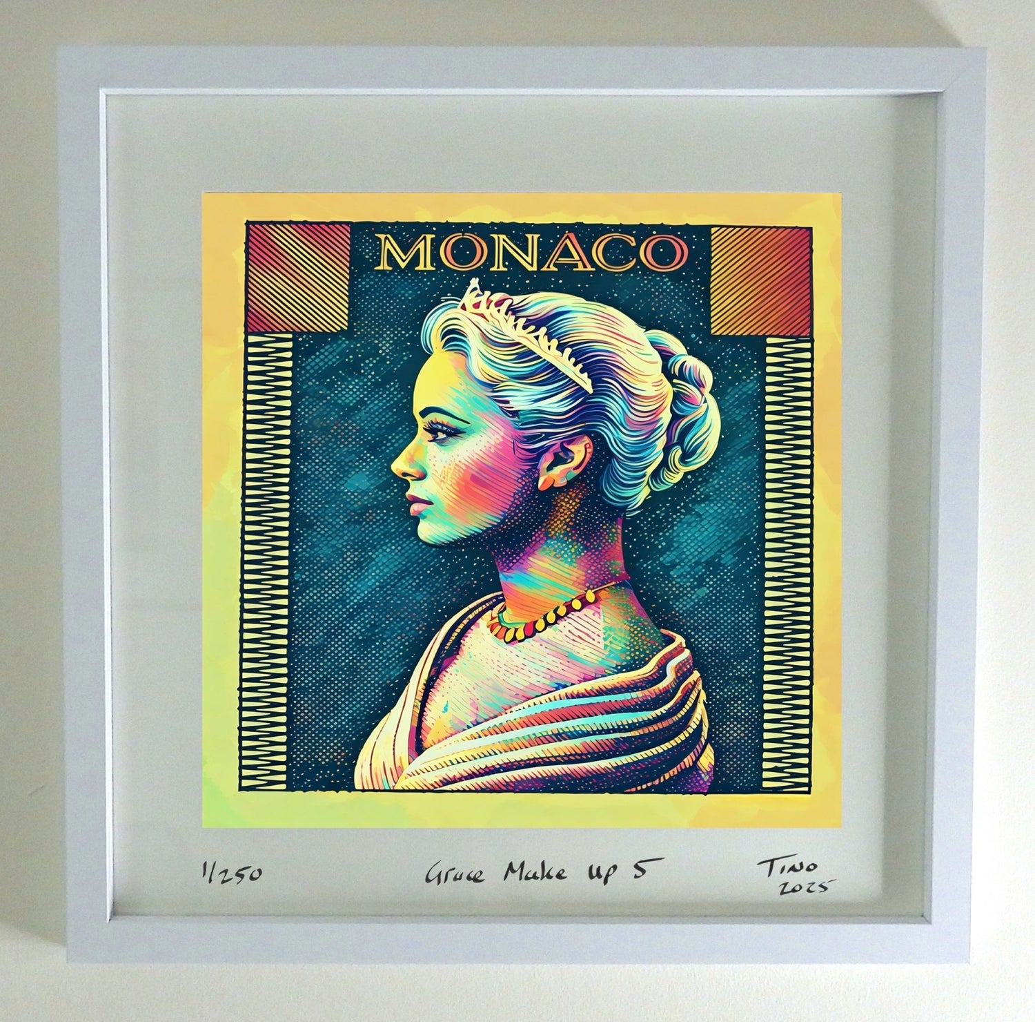 Monaco Grace Kelly 1957 Pop Art - Make Up 5