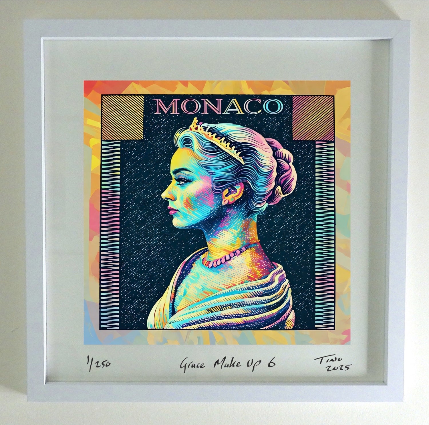 Monaco Grace Kelly 1957 Pop Art - Make Up 6