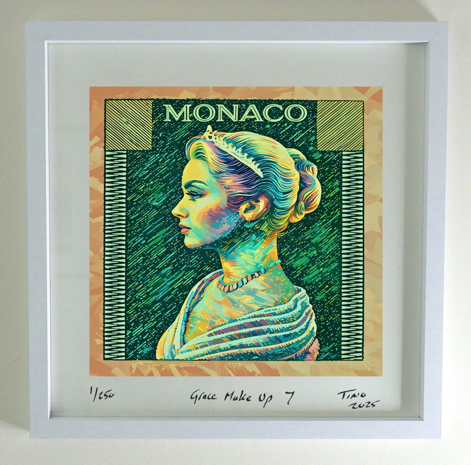 Monaco Grace Kelly 1957 Pop Art - Make Up 7