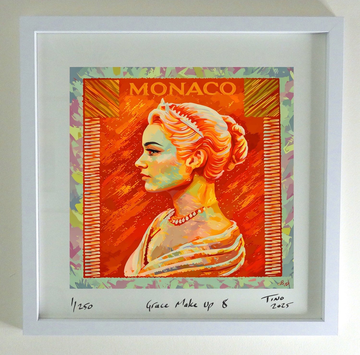 Monaco Grace Kelly 1957 Pop Art - Make Up 8