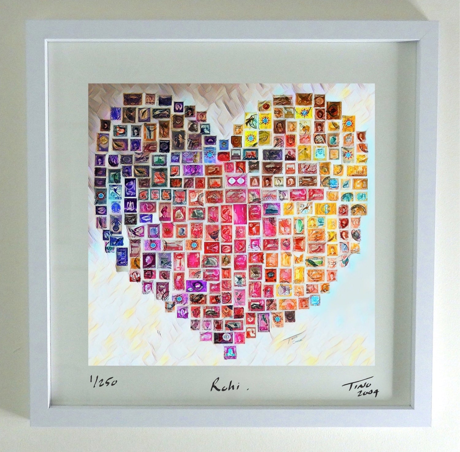 2004 Arabia Love Hearts Art Red - Rohi
