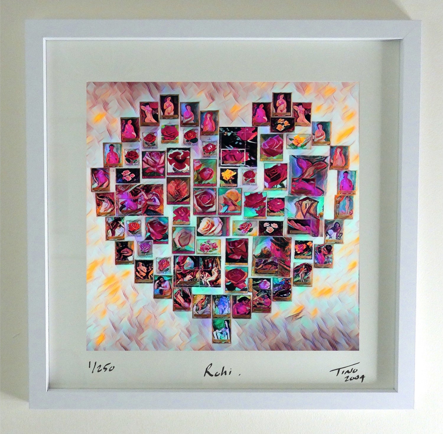 2004 Arabia Love Hearts Art Women & Flowers - Rohi