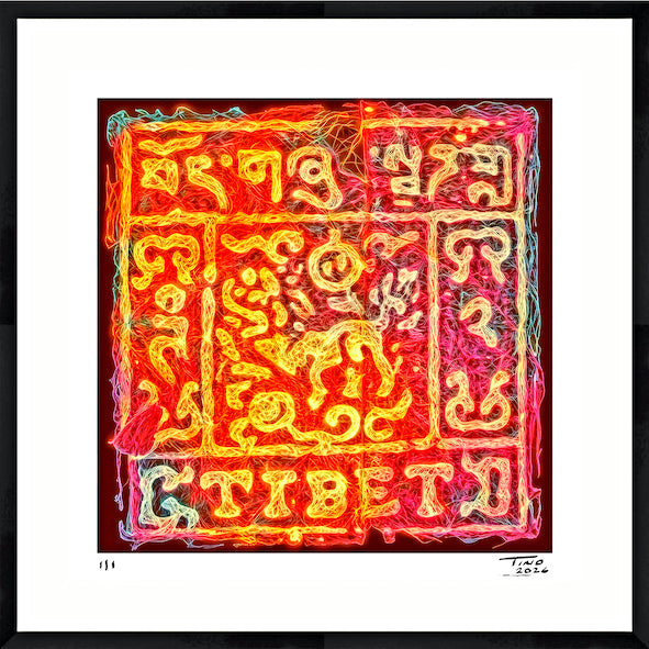 The Tibet ‘Snow Lion’ Prana Artworks - Devaddatta