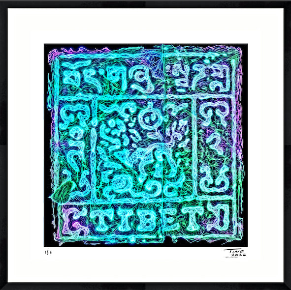 The Tibet ‘Snow Lion’ Prana Artworks - Dhananjaya