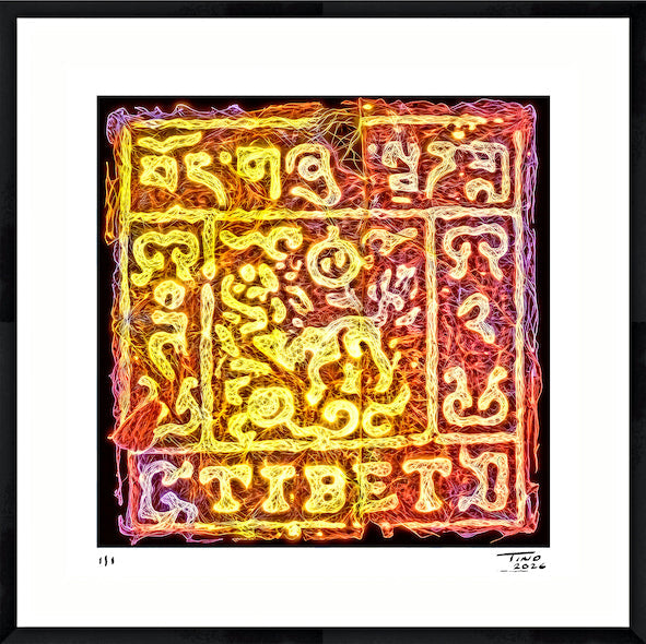 The Tibet ‘Snow Lion’ Prana Artworks - Kirikala