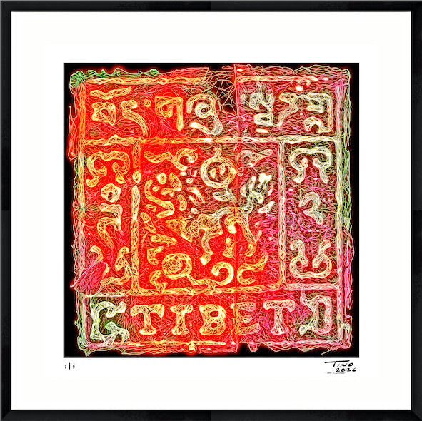 The Tibet ‘Snow Lion’ Prana Artworks - Udana