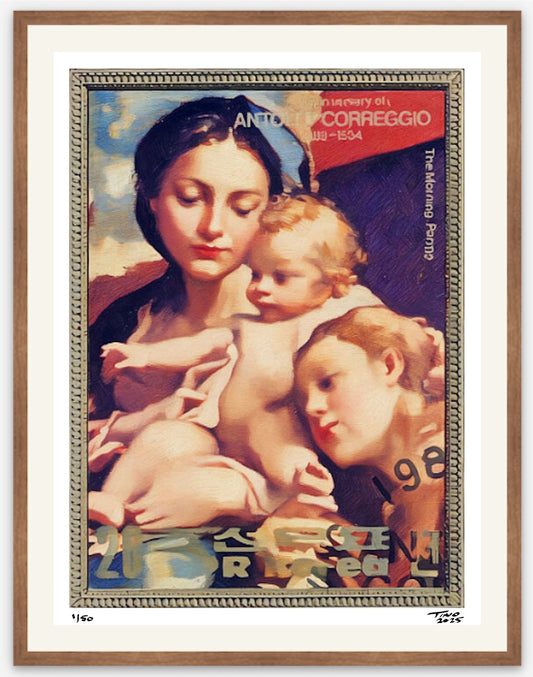 The 1983 North Korea 450th Anniversary of Antonio Correggio - The Morning Parma v4a