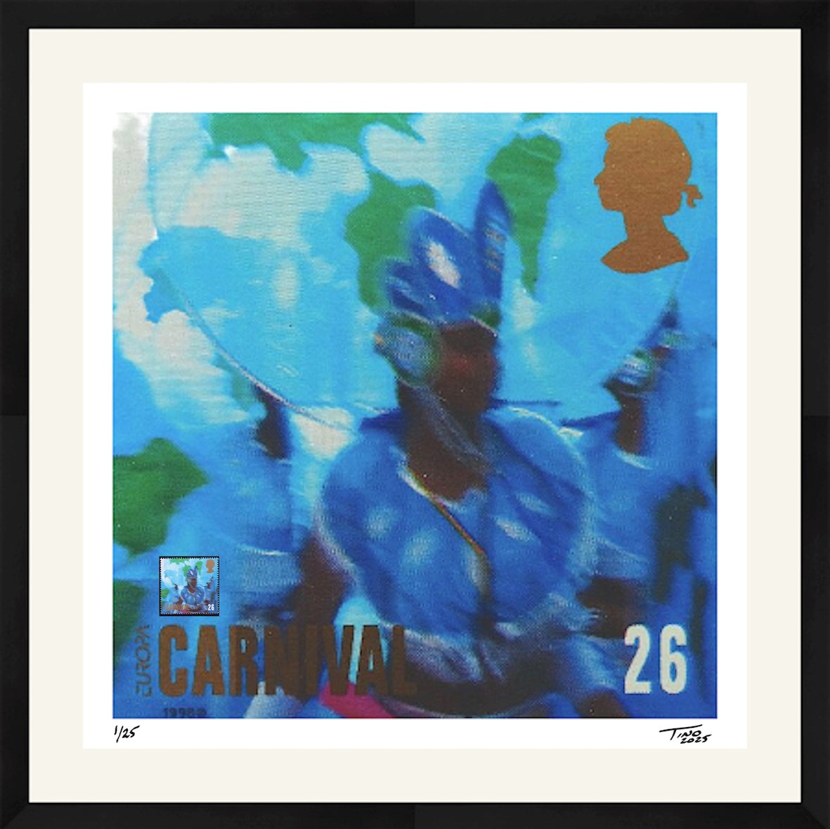 The Carnival Artwork with Mint Stamp - 26