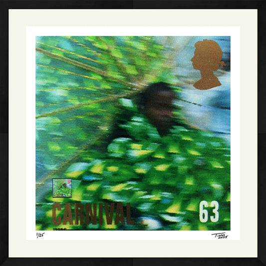 The Carnival Artwork with Mint Stamp - 63