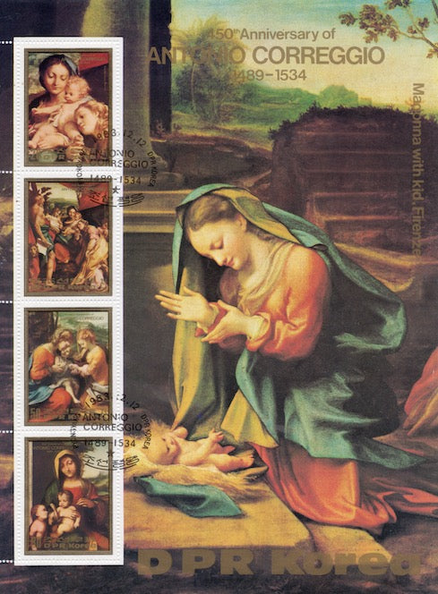 The North Korea 450th Anniversary of Antonio Correggio - The Morning Parma v1b