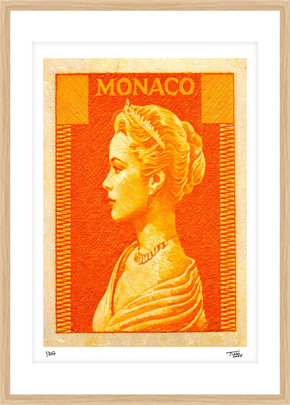 Monaco Grace Kelly Aesthetic Artwork - Souci
