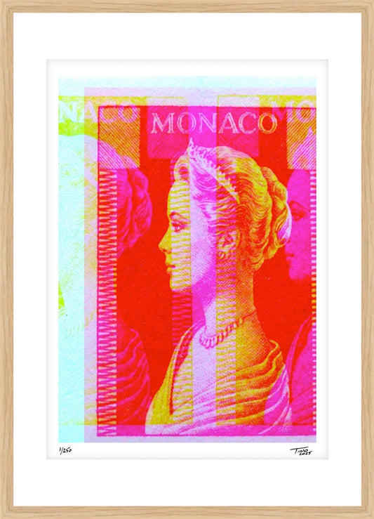 Monaco Grace Kelly Holga Artwork - Caylau