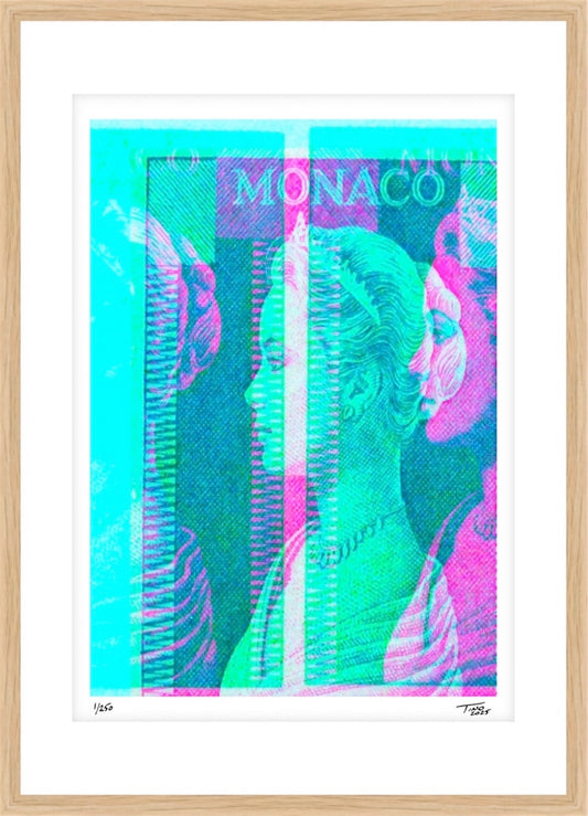 Monaco Grace Kelly Holga Artwork - Jade