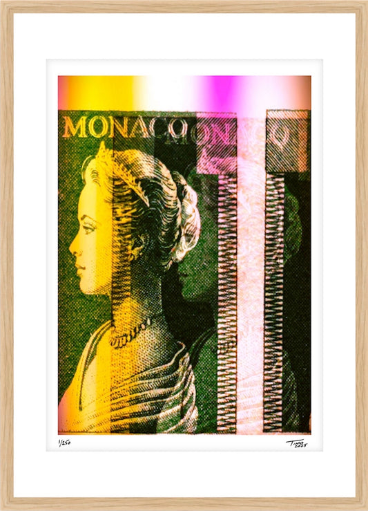 Monaco Grace Kelly Holga Artwork - Noir